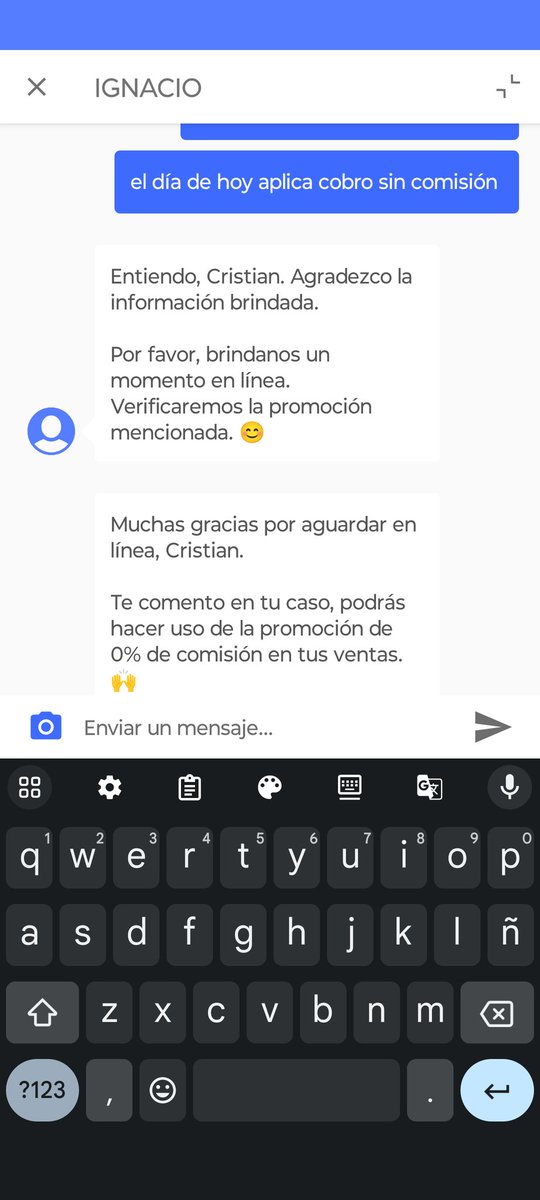MrKairoz's tweet photo. @uala_co Señores capaciten a su personal me hicieron perder dinero el día de hoy martes 15 de agosto 2023. Dónde uno de sus asesores me aseguro que la comisión por cobro es del 0% y resulta que era falso hoy cobran 2% @sicsuper https://t.co/JTcdk174OX