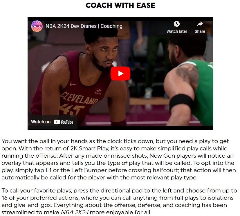 2kFanatics's tweet photo. Details on the changes to coaching in NBA 2k24! #nba2k24 #nba2k #2k #2k24 https://t.co/yhBEddriX3