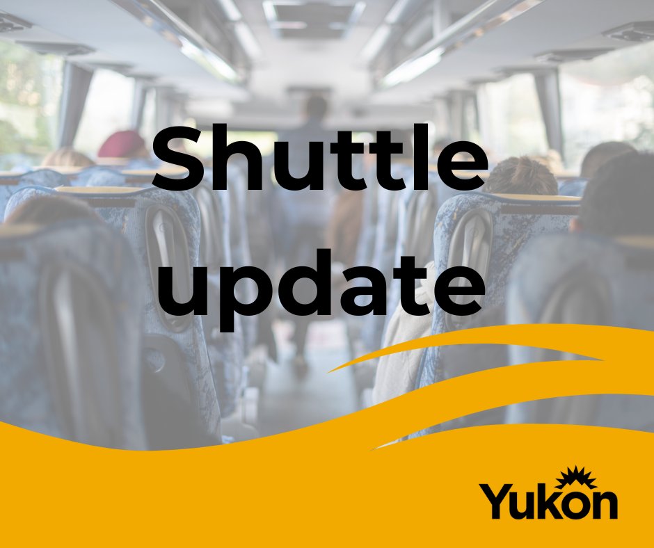 Shuttle update for evacuees: the shuttle will be running early tomorrow to start bringing people to the airport. Regular service will start at 8 a.m. and will end at 4 p.m.