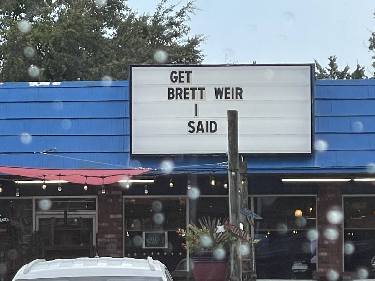 TheBeerGenius's tweet photo. @AngiesSubShop bringing some old school funny to their front sign this week. I haven’t listened to the Jerky Boys in decades! Stopped at the light at Penman earlier today, I had to snap a pic (and of course start spouting off random lines from Jerky Boys). https://t.co/FYL5siSQoL