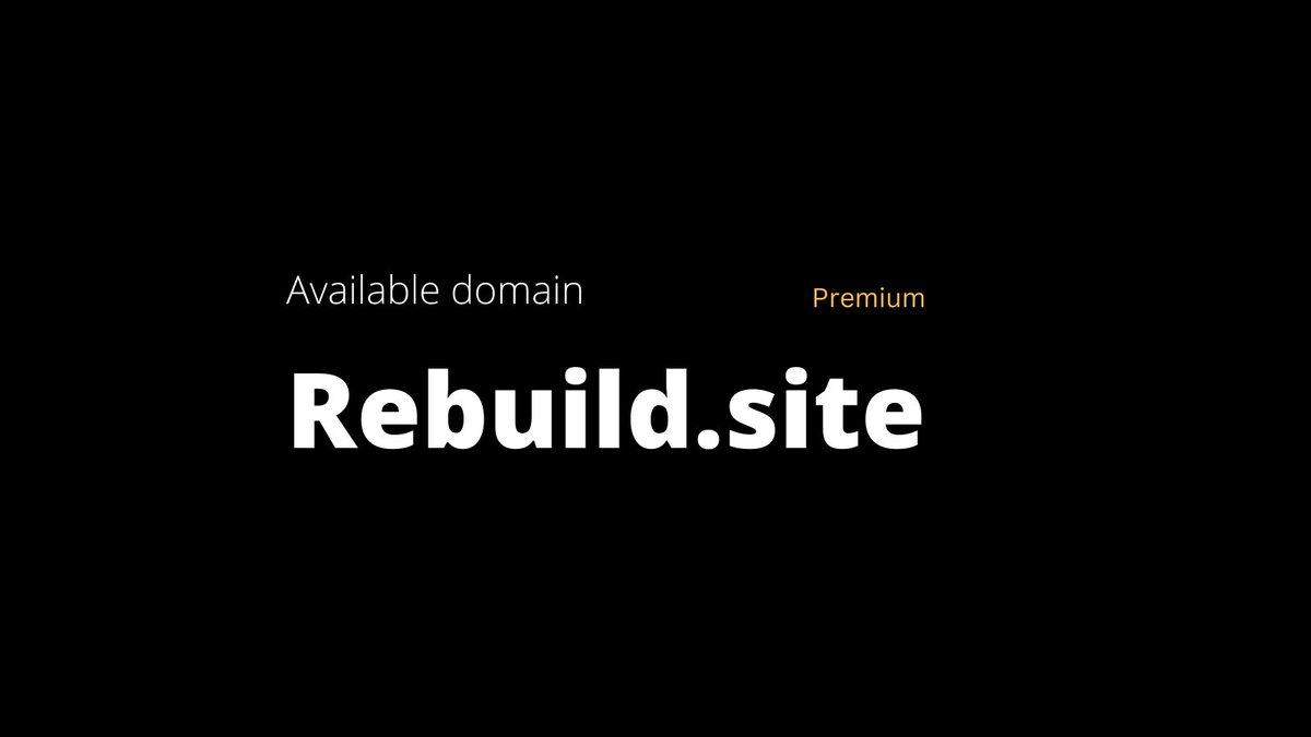 ishimHQ's tweet photo. Available domain today

#DomainNameForSale #Domains https://t.co/eazC824KxO