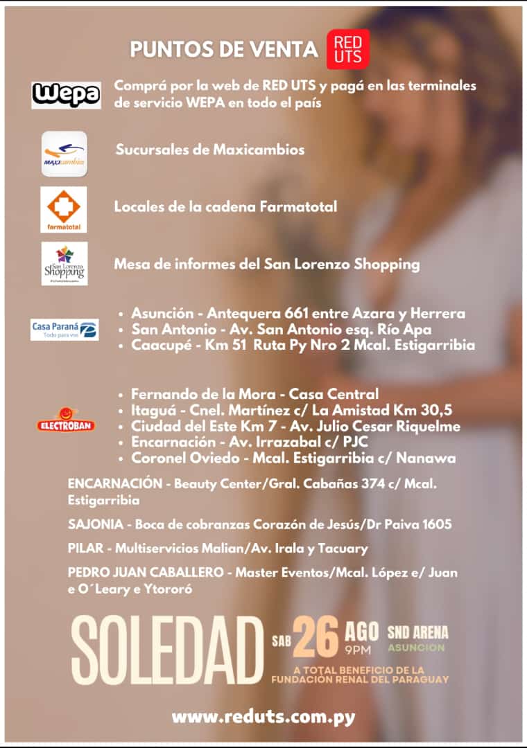 frepapy's tweet photo. Te facilitamos los puntos de ventas de @RedUTS_Py https://t.co/naX4TKQCzH