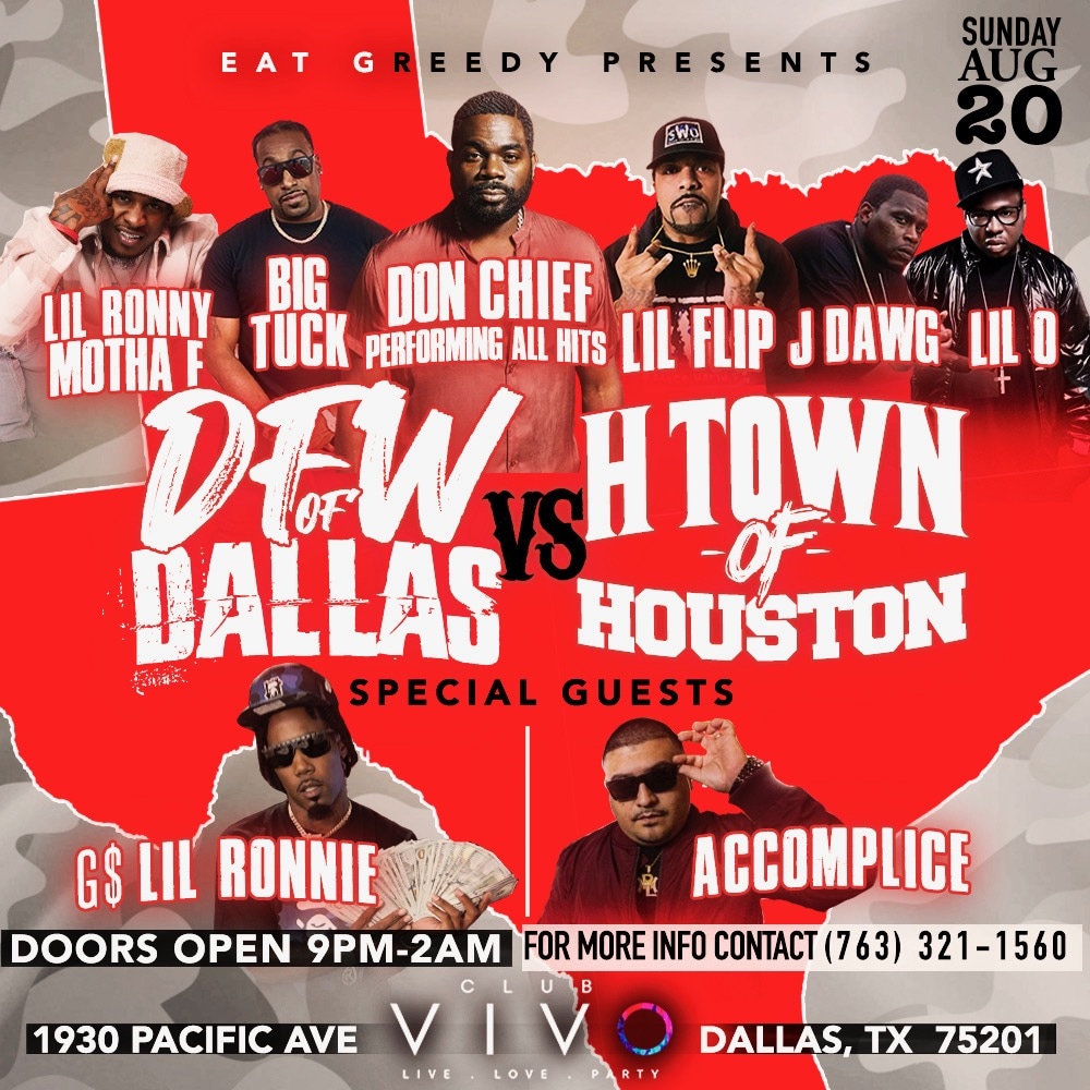 This sunday 
All legends concert line up 
At club ViVo 
Pullup on ya boi