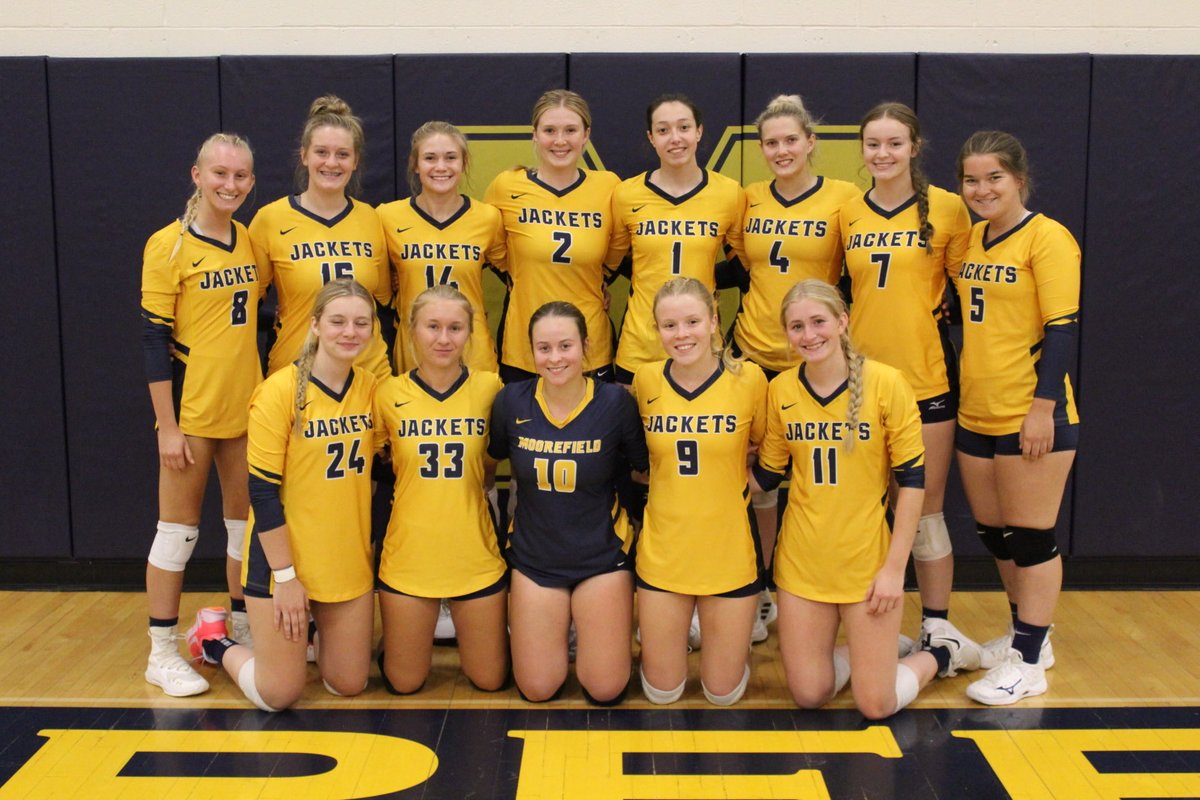 2023 Moorefield High School Varsity Volleyball 🐝🏐💙💛 ⁦<a href="/MFLD_Athletics/">Moorefield Yellow Jackets Athletics</a>⁩