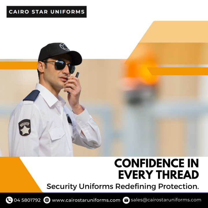CairoU71472's tweet image. Confidence in Every Thread: Cairo Star Security Uniforms redefine protection, empowering security personnel with style and assurance. Elevate security standards with us.

cairostaruniforms.com
.
.
#CairoStarUniforms #SecurityConfidence #ProtectionRedefined #EmpoweredPersonnel
