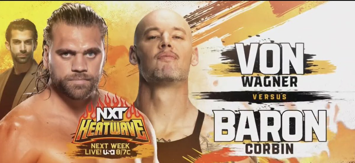 Corbin has one week to prepare his body to get TABLED