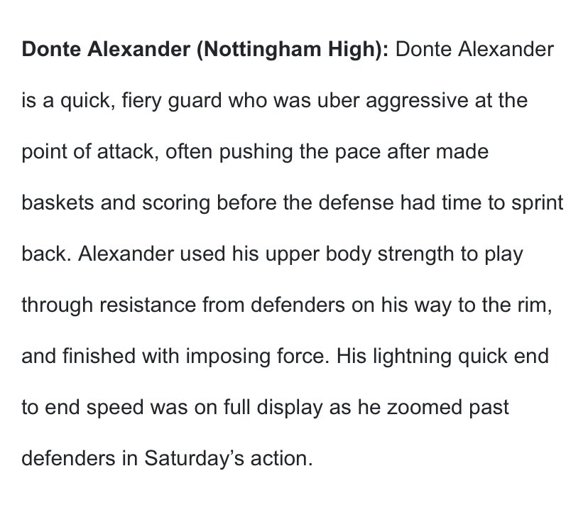 Donte Alexander tweet media