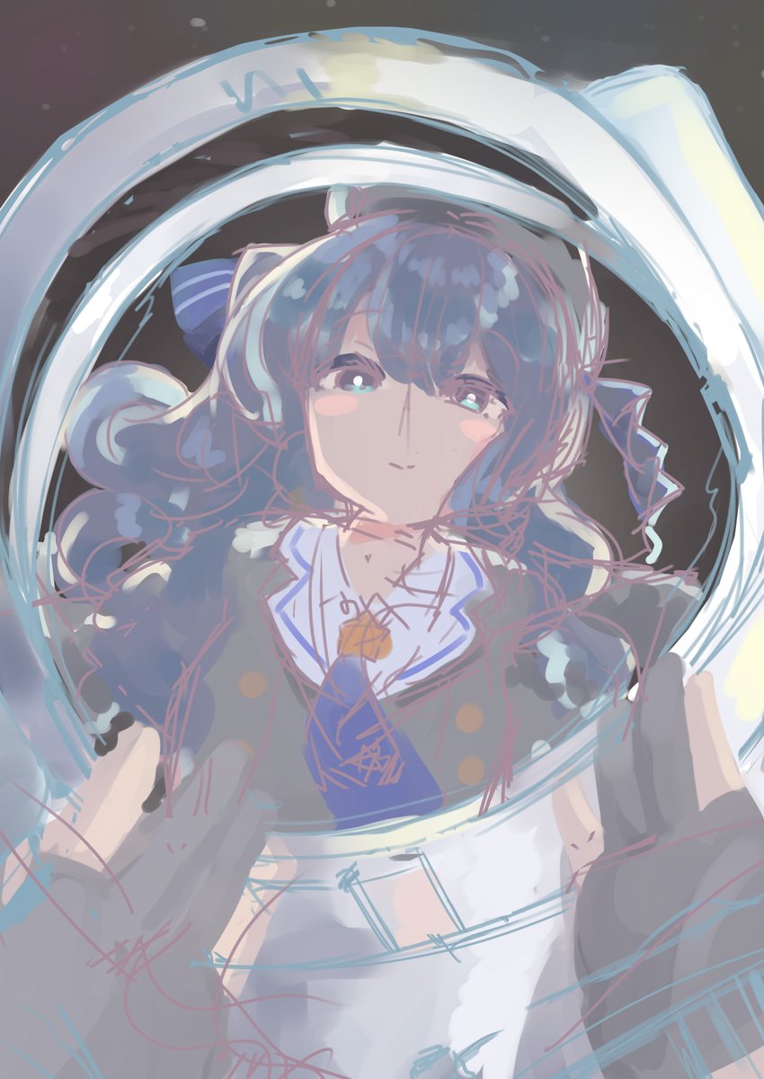 星街すいせい 「らくがき 」|こみなみ@ちょっと社畜のイラスト