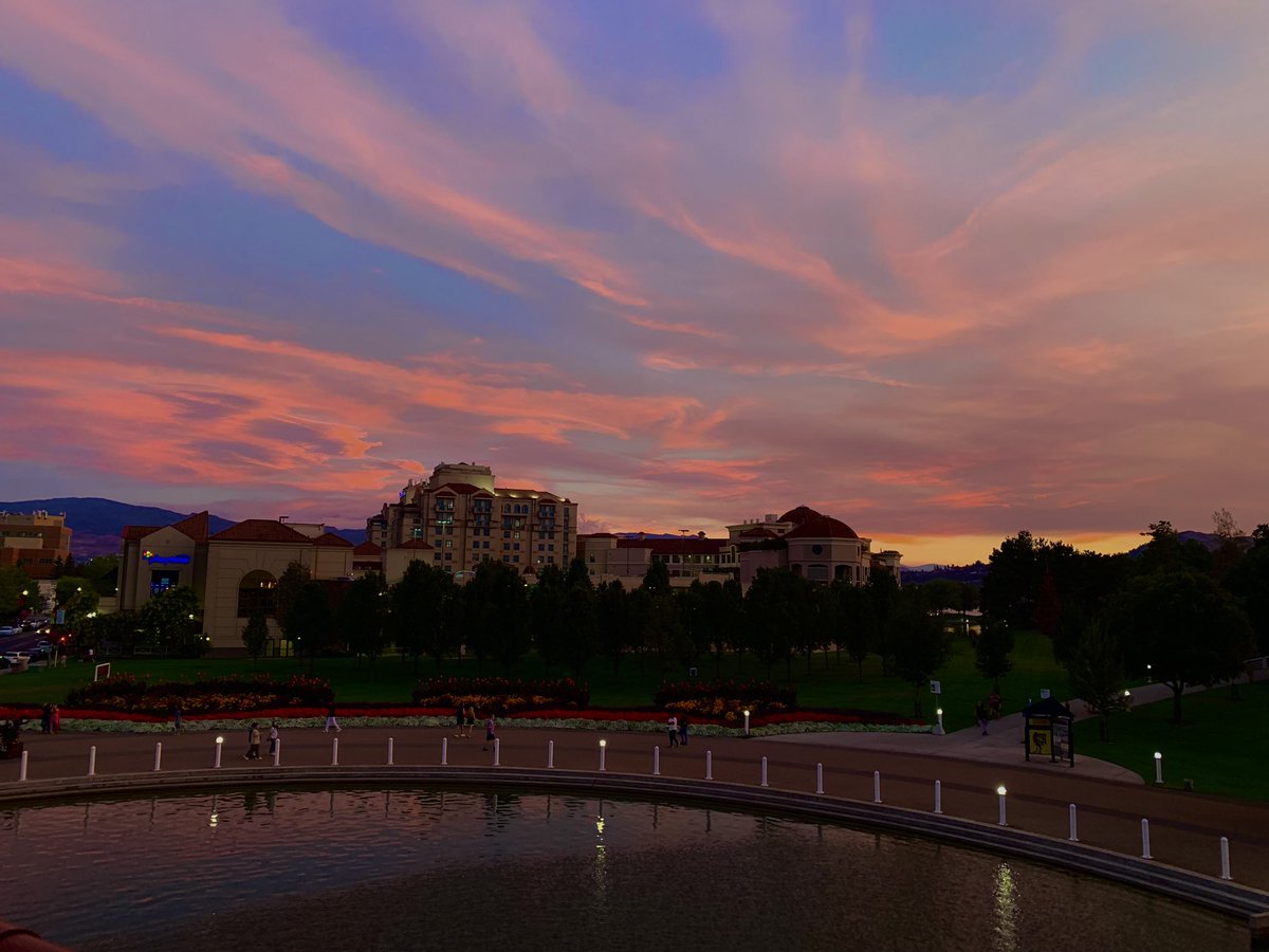 Some would say it’s a beautiful sunset, it definitely is, unfortunately it’s because of a number of wildfires in the Central and Southern Okanagan regions. #okanagansunsets #bcwildfires #StaySafe