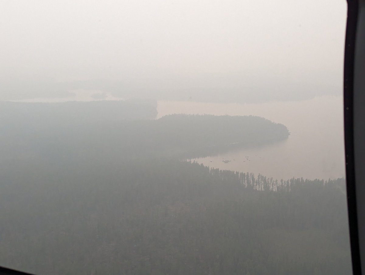 Kings-NCEO: Earth Obs & Wildfire Research Group (@kclwildfire_eo) on Twitter photo Great day for our team measuring smoke and fire in the Ontario forest with our Canadian counterparts. At the end of the day we found smoke from fires in Quebec seriously degraded air quality far more than the local burns. <a href="/NCEOscience/">NERC NCEO</a> <a href="/centrewildfires/">Leverhulme Centre for Wildfires š„</a> <a href="/kclgeography/">King's Geography</a> Great day for our team measuring smoke and fire in the Ontario forest with our Canadian counterparts. At the end of the day we found smoke from fires in Quebec seriously degraded air quality far more than the local burns. <a href="/NCEOscience/">NERC NCEO</a> <a href="/centrewildfires/">Leverhulme Centre for Wildfires š„</a> <a href="/kclgeography/">King's Geography</a>