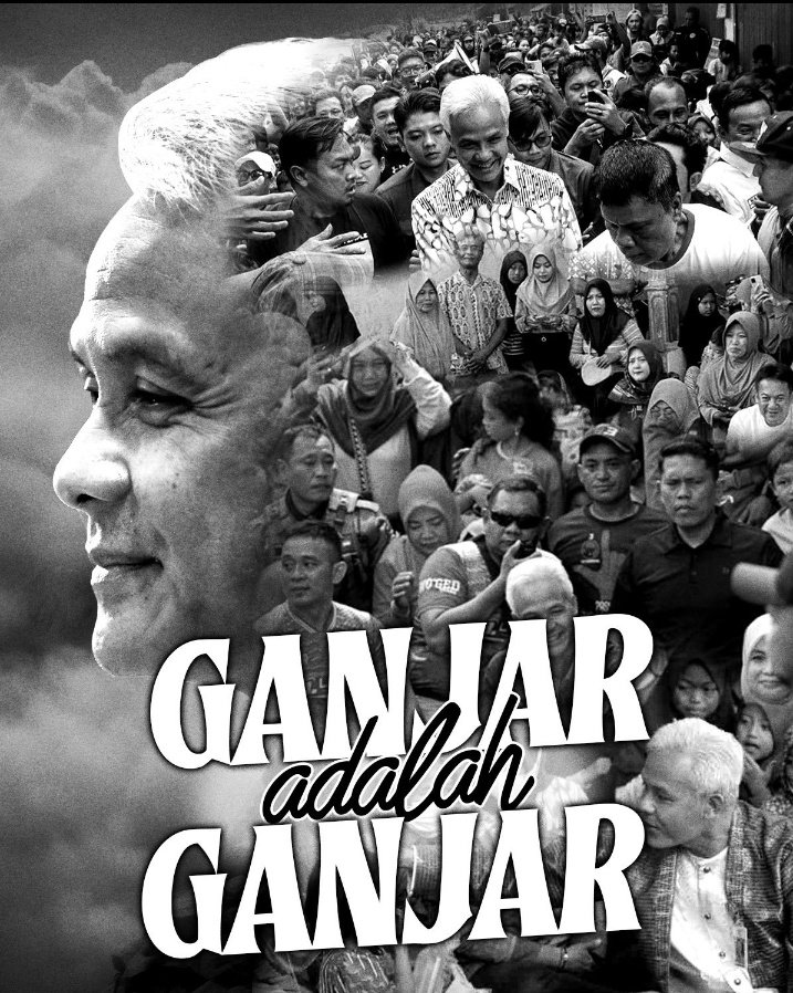 Karena #GanjarAdalahGanjar

Bukan bagian dari kelompok RADIKAL, bukan pula bagian dari ORDE BARU

Ganjar konsisten dengan KEINDONESIAANNYA, dengan JIWA MERAKYAT yang bukan dibuat2 tapi sudah MENDARAH DAGING

Jangan kembalikan Indonesia jadi OTORITER, lanjutkan PEMBANGUNAN