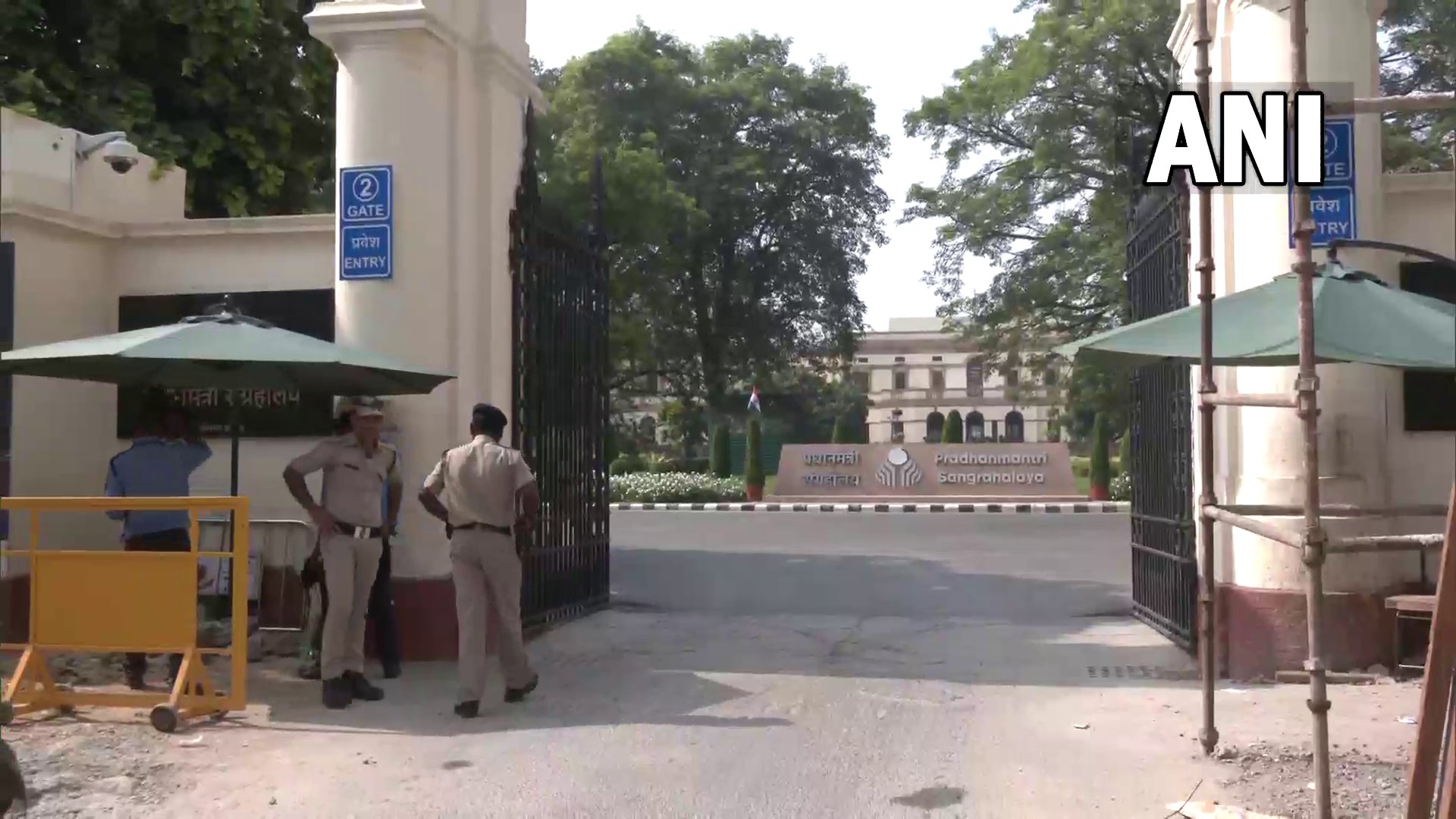 ANI on X: Delhi  Nehru Memorial Museum and Library (NMML) officially  renamed as the Prime Ministers' Museum and Library (PMML) Society with  effect from 14th August. Visuals from outside PMML.   /