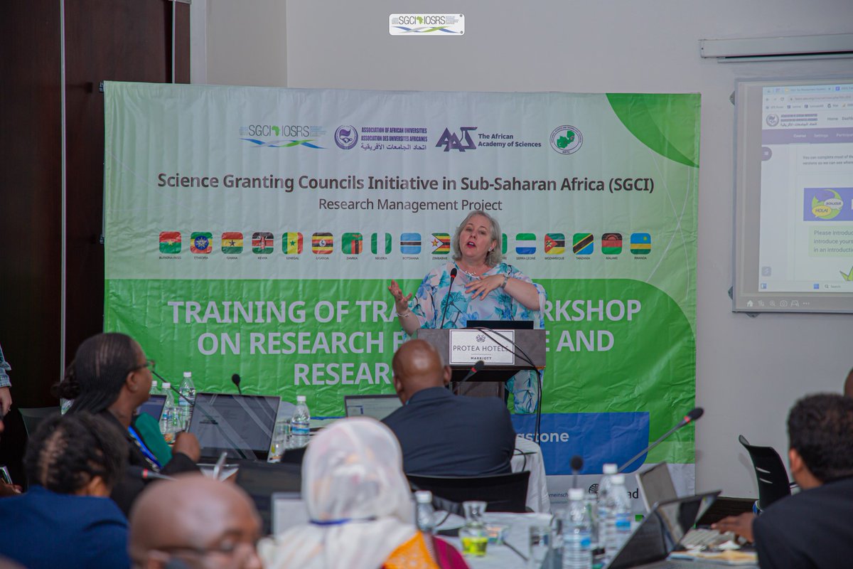AASciences's tweet photo. The #SGCI workshop will equip African institutions with skills in #research excellence, #research ethics, and good financial grant practices #GFGP to foster robust research ecosystems on the continent.
Learn more 👉https://t.co/wYvAEPrXck
#ResearchManagement
@AAU_67
@SGCIAfrica https://t.co/Ukp6allTeD
