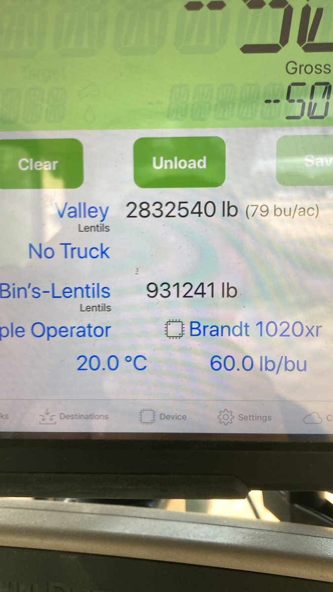Libra on an ipad, how do I clear the 2832540lb? I like to think I’m pretty savy when it comes to ag tech. But this libra app isn’t that user friendly IMO