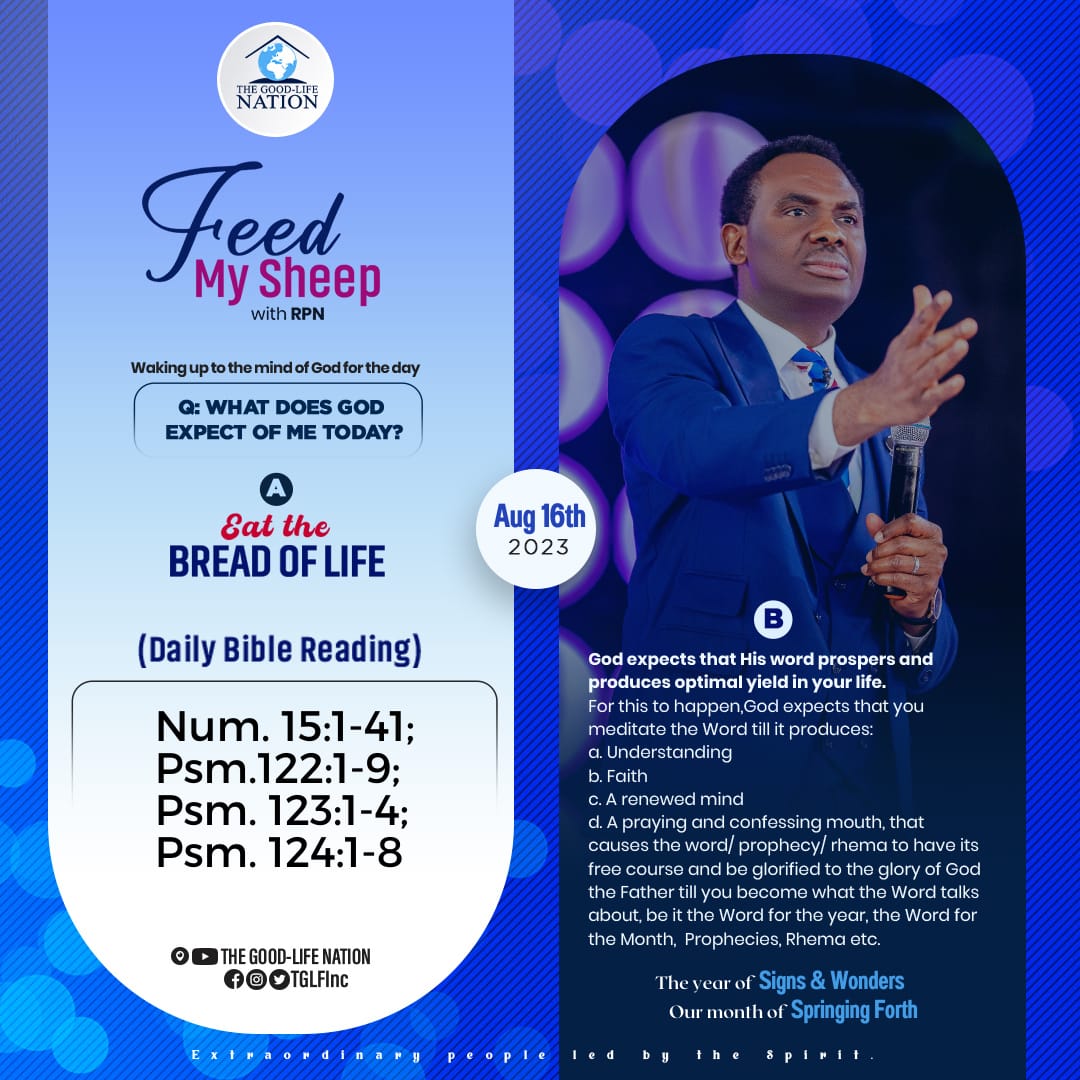 TGLFInc's tweet photo. He that is of God is responsive to, preserves, meditates, gives preciousness to the word of God. -RPN

#BreadOfLifeWithRPN https://t.co/arKg4bvO01