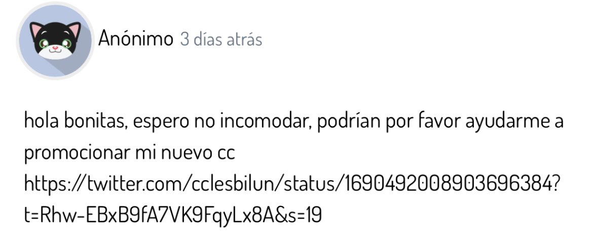 aquí otro cc, hermosas 

<a href="/cclesbilun/">⚢ ¡BUSCANDO ADMIS!</a> 
x.com/cclesbilun/sta…