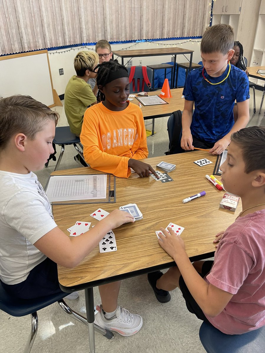 Ms_Terrazas's tweet photo. Fact fluency is so important!! My win for today: As they lined up when class ended I had a student tell me she actually remembered some facts she wasn’t able to memorize before AND she was having fun. 🤪#TrueStory 🥳 https://t.co/xHtWqGcE0z