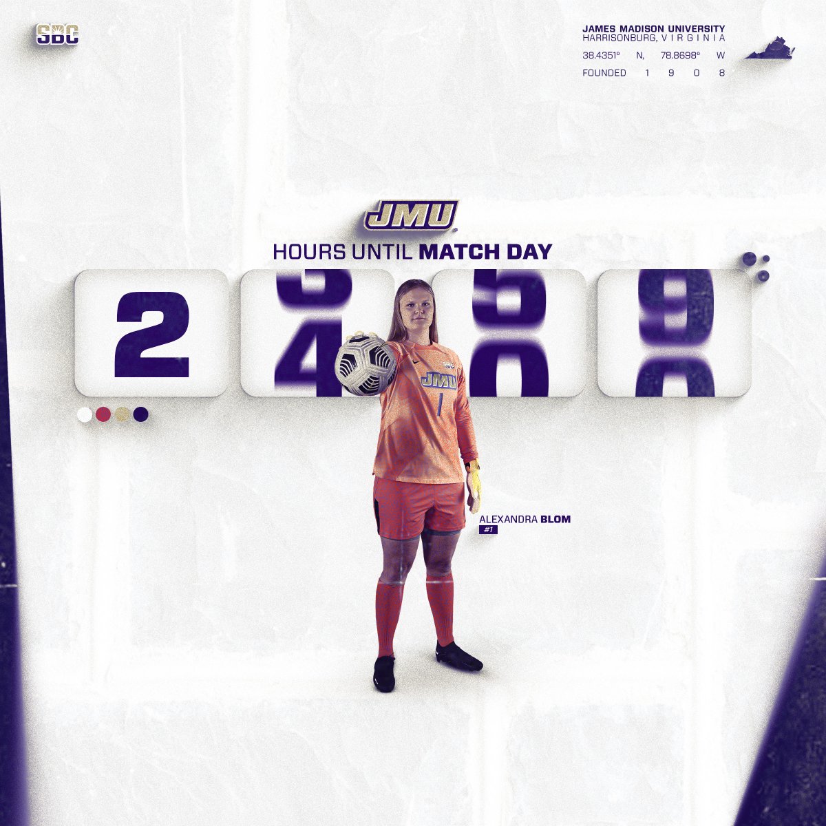 JMU Women's Soccer tweet media