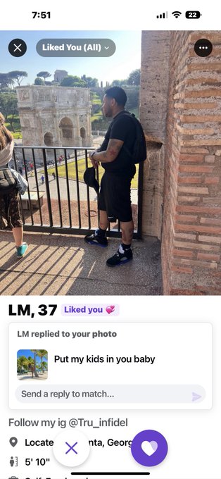 Yea that&rsquo;s a threat&hellip;and I don&rsquo;t like threats. Facebook dating is a wild place, I fear. https://t.co/<a href="/tag/chicagodog"class="tags"><span>#chicagodog</span></a>