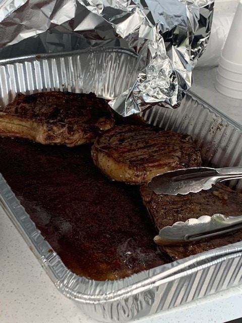PrecoatMetals's tweet photo. MMC enjoyed steaks today, yum! #steaks #delicious #funatwork #givingback #sonice https://t.co/KIFsKByHNQ