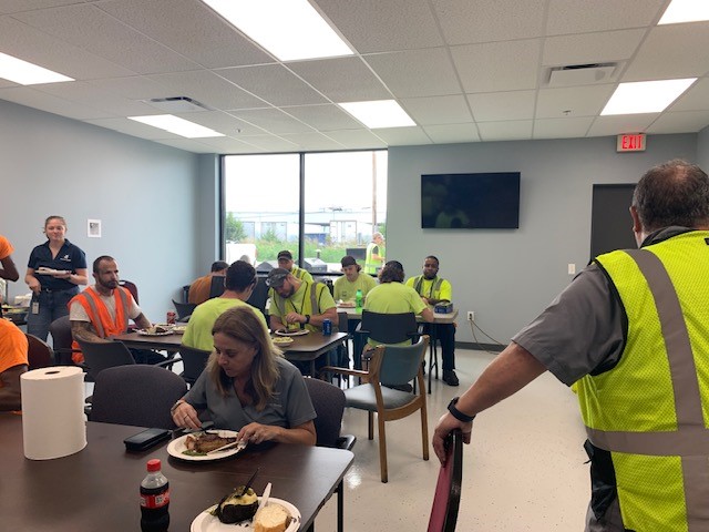 PrecoatMetals's tweet photo. MMC enjoyed steaks today, yum! #steaks #delicious #funatwork #givingback #sonice https://t.co/KIFsKByHNQ