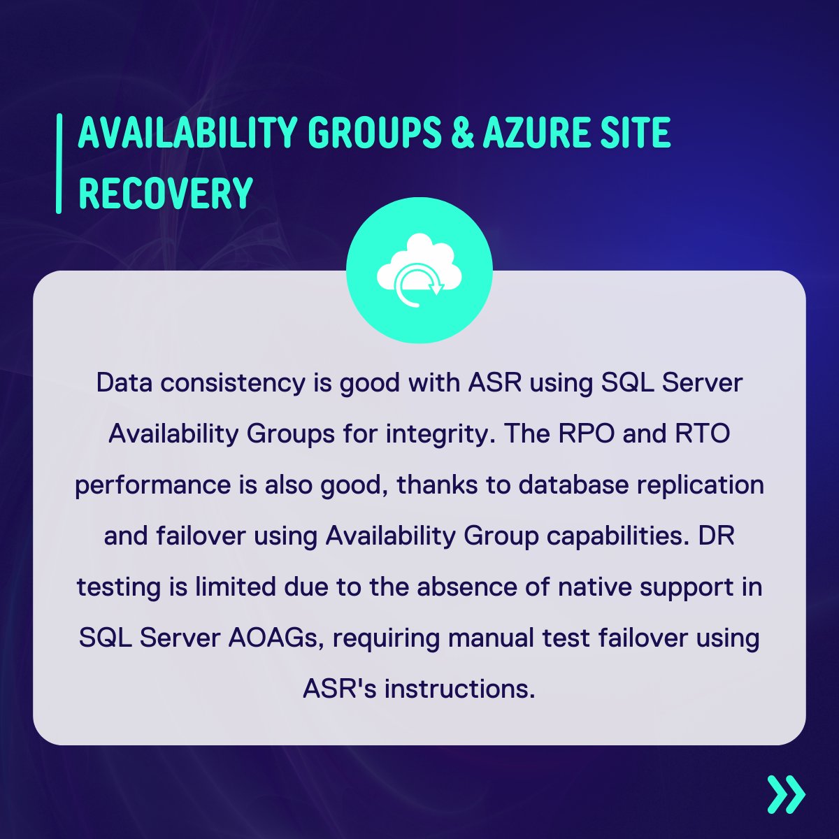 dbvisit's tweet image. Learn more about #disasterrecovery options for #azuresiterecovery in our new white paper: dbvisit.com/whitepaper/azu…