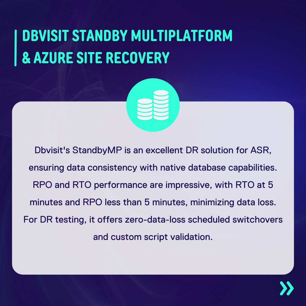 dbvisit's tweet image. Learn more about #disasterrecovery options for #azuresiterecovery in our new white paper: dbvisit.com/whitepaper/azu…