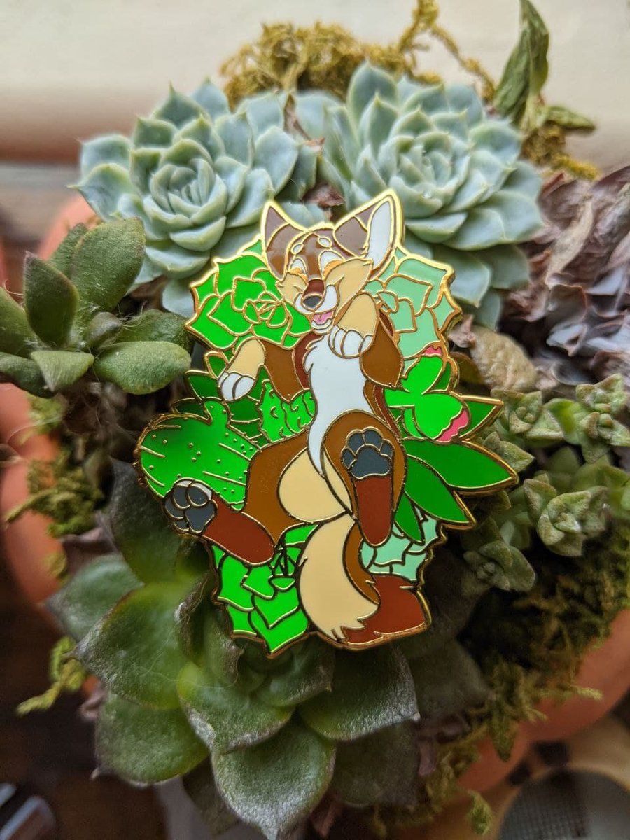 YIP!

Our Desert Dreamer pin is BACK in the shop! If you missed out on our coyote friend the first time, you are in for a treat!

Get this UV Reactive desert friend while supplies last!

CHECK IT OUT: top-dog.studio/store/p300/%23…