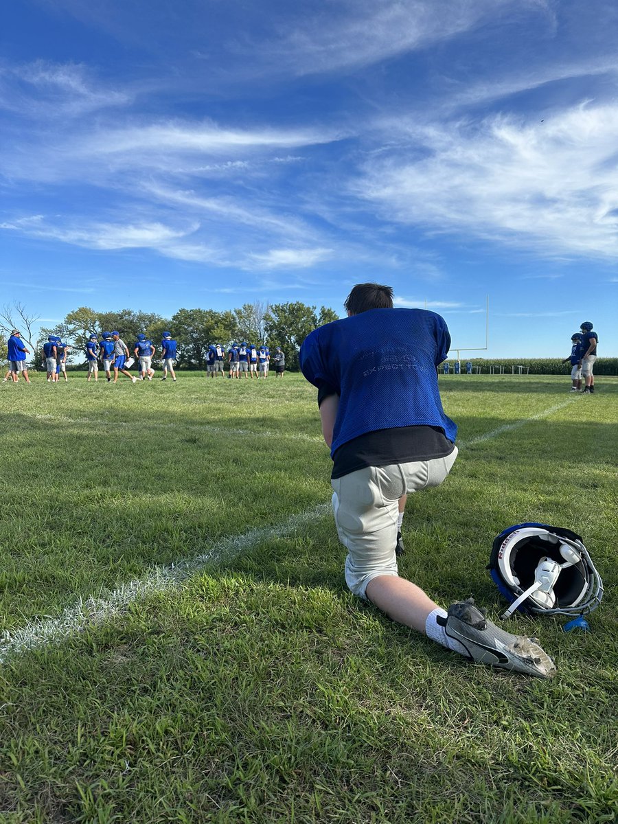 Pads crunching and tons of physicality with @NewellFonda_FB

Mustangs off a 10-win season and a trip to the UNI Dome. Spots to replenish up front, but this group believes they’re up to the task

Preview on Aug. 20 at 6pm <a href="/kcautv/">KCAU 9 News</a>