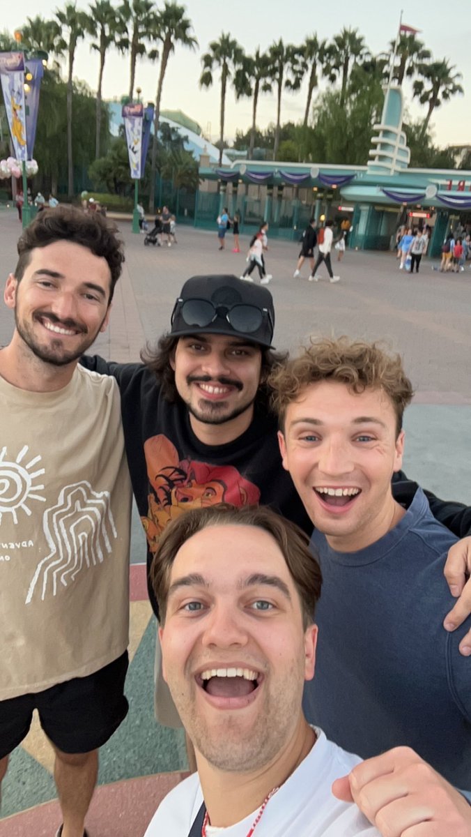 the_astronomers's tweet photo. Just a really really fun trip with Jedi Knights on Millennium Falcon :) 
•
Also if you’re ready for a new song say your most creative version of “heck to the yeah” in the comments . https://t.co/dtEdq9RcPB