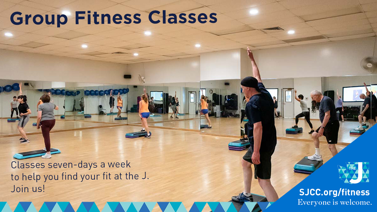 Our fitness classes will help you find your fit! With 41 classes every week, we have you covered from A to Z - from AquaFit to Zumba - and everything in between. Check out a new class today >>  sjcc.org/programs/fitne… #StroumJCC #GetFit #MercerIsland