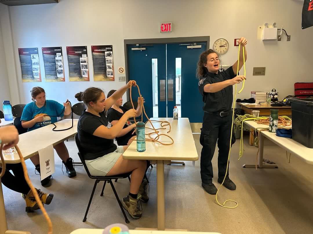 Day 2! Hose handling, Firefighter rescue, Search &amp; Rescue, Ropes &amp; Knots! With Hazmat in the morning! Big day! #CampFFIT2023