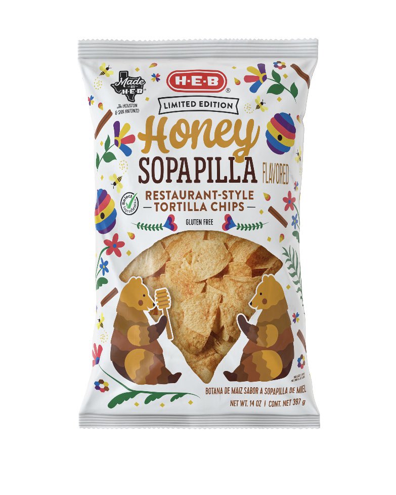 MrSSStevennn's tweet photo. Dear @HEB, please bring back the Honey Sopapilla Tortilla Chips 😭 https://t.co/u1LFkWCQ1r