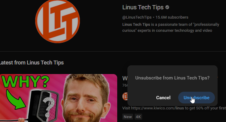 djannias's tweet image. done with linus #linustechtips #Unsubscribe
@LinusTech Ethics, accuracy and being humble go a long way. Y'all have lost your way and I'm out.