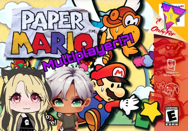 TetraNovah's tweet photo. 📷LIVE NOW📷 Playing Paper Mario with YuukiWaifu come join us https://t.co/3ZID4tKi2M https://t.co/qWyaOsza0V
