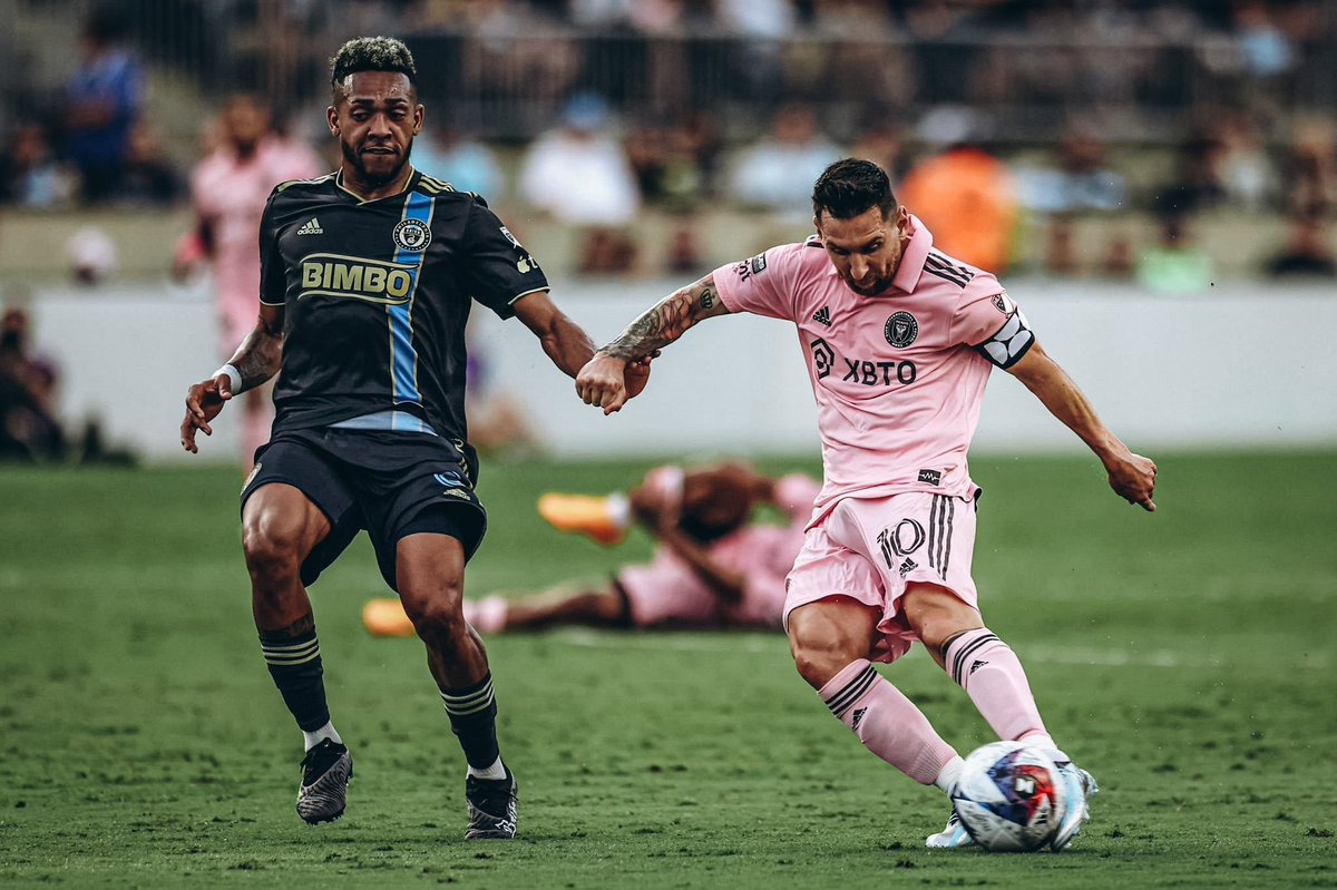 Lionel Messi’s goal against Philadelphia Union is the second furthest goal in his career at club level (31.8 meters away)

The first one is against Mallorca in 2012 (32 meters)

<a href="/OptaJavier/">OptaJavier</a> 🔍📊