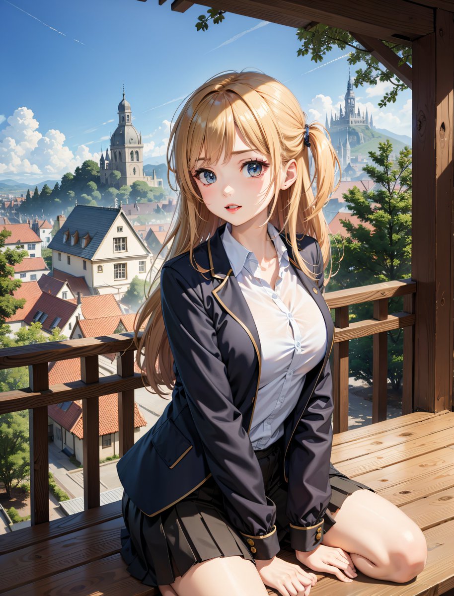 aniwaify's tweet photo. Academy terrace https://t.co/ei0y5utEbs