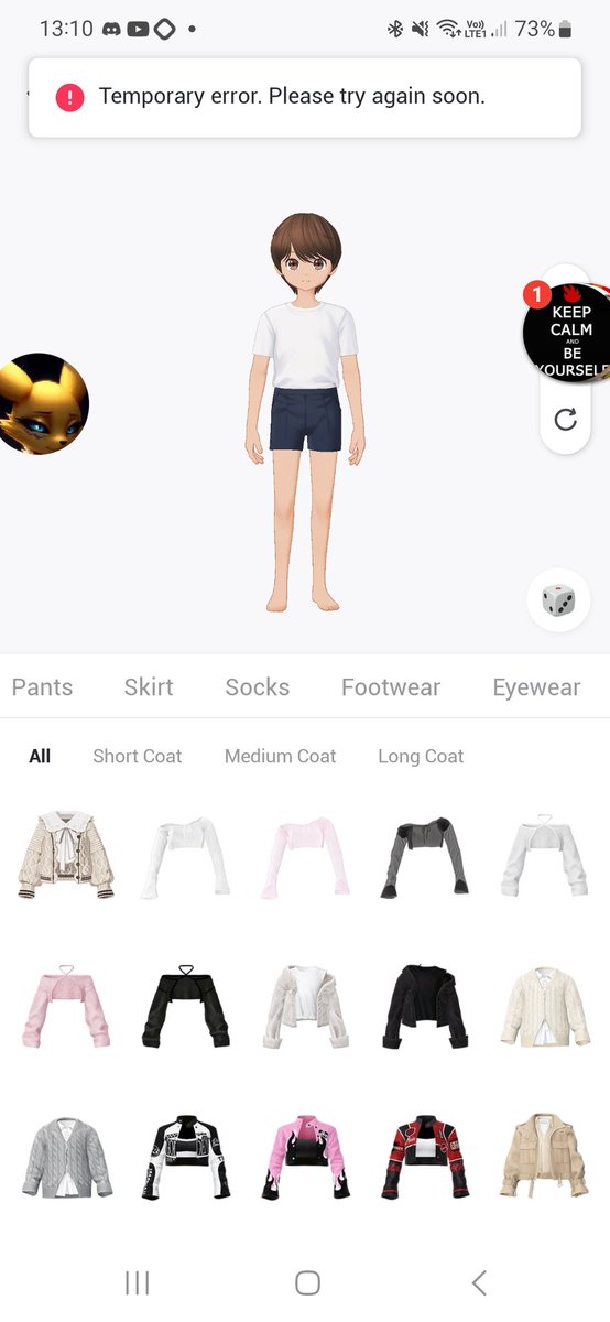 robertlarmet's tweet photo. @zepeto_official hey I have a problem for some reason I cannot get back my account because I keeps coming up with the screenshot I have here please help many thanks https://t.co/phAKx7Wmku