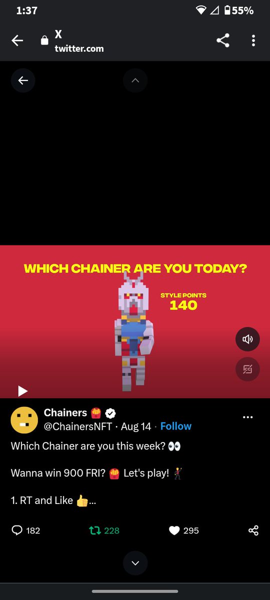 LitlRedBigSmile's tweet photo. @ChainersNFT https://t.co/QyXaJw0g17