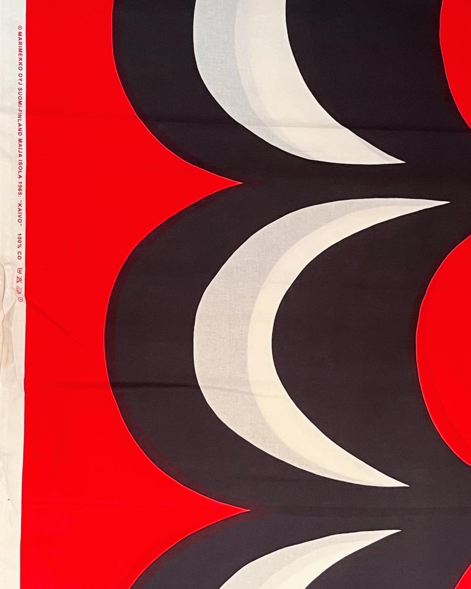 Bold prints and archetype silhouettes meet 1960s space-age and retro influences. 

Meet Marimekko, or get reacquainted, and get shopping begore it’s gone.

NOW 50% off! 

👉👉 huntestatesales.com/product-catego…

#thehuntcontinues #estatesale  #marimekko #vintagemarimekko #marimekkofabric