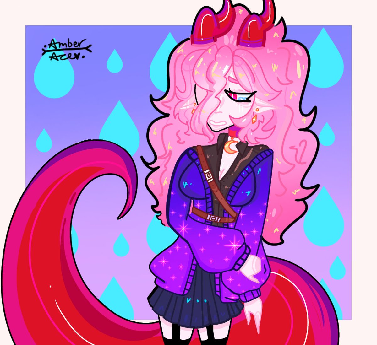 JanaEls98996605's tweet photo. I felt so bad for Yuki when I watched the latest episode :'c 

Just because of that I had to draw sad Yuki :'D 

#DeviDeviAnarchy #DeviDeviAcademy 
#DDAfanart 

★«-------------------------»★ https://t.co/sHvCzhrUU4