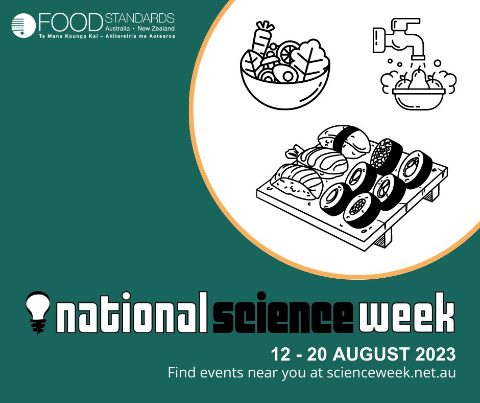 Safe Food Australia is a guide to mandatory food safety standards that keep our food supply safe. The standards are developed based on the best scientific evidence available. #NationalScienceWeek #FSANZ