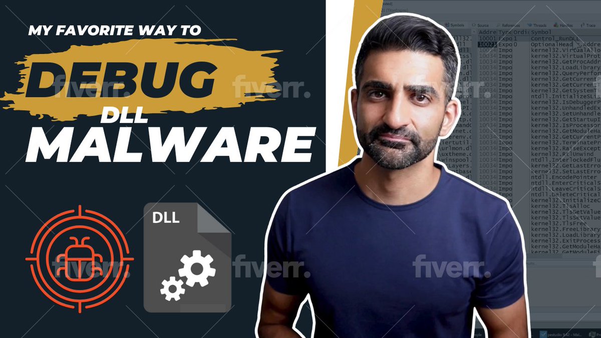 🚨 New video alert! In my latest upload, I share how I debug DLL malware using an Emotet sample. 

Being a YouTube n00b 👶, I experimented with a few visuals and an extra-fancy intro sequence—feedback appreciated!

youtu.be/Kcftatkm69g