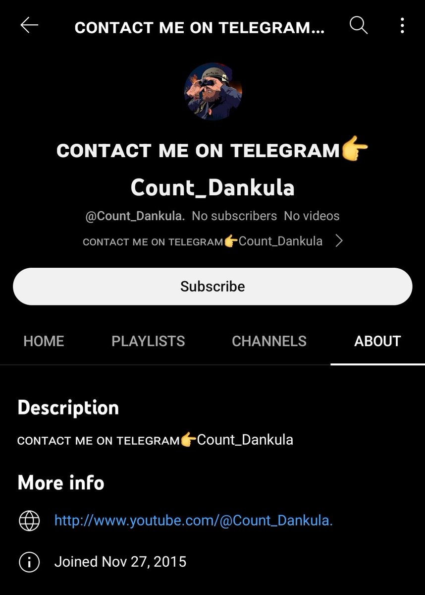 PowerCage01's tweet photo. @CountDankulaTV 
Check out this guy trying to scam people on your videos.
He made his account like 3 months after you did, and you didn't even get popular until years later. https://t.co/9C3ThzuYOZ