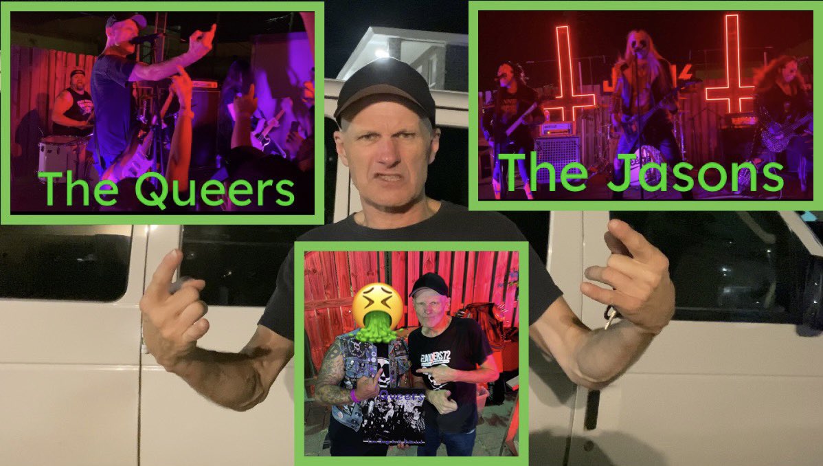 All NEW Video Is Up!!!
The Queers LIVE feat. The JASONS, The Radio Buzzkills, The Ex-Boyfriends & Death Palm. McAllen, Tx
youtu.be/rZNgjHyADks
LIKE & SUBSCRIBE!!!
😎🎥🤮
#NewVideo #NewYouTubeVideo #TheQueers #TheJasons #TheRadioBuzzkills #Punk #CinemaPuke #YouTuber #vlogger