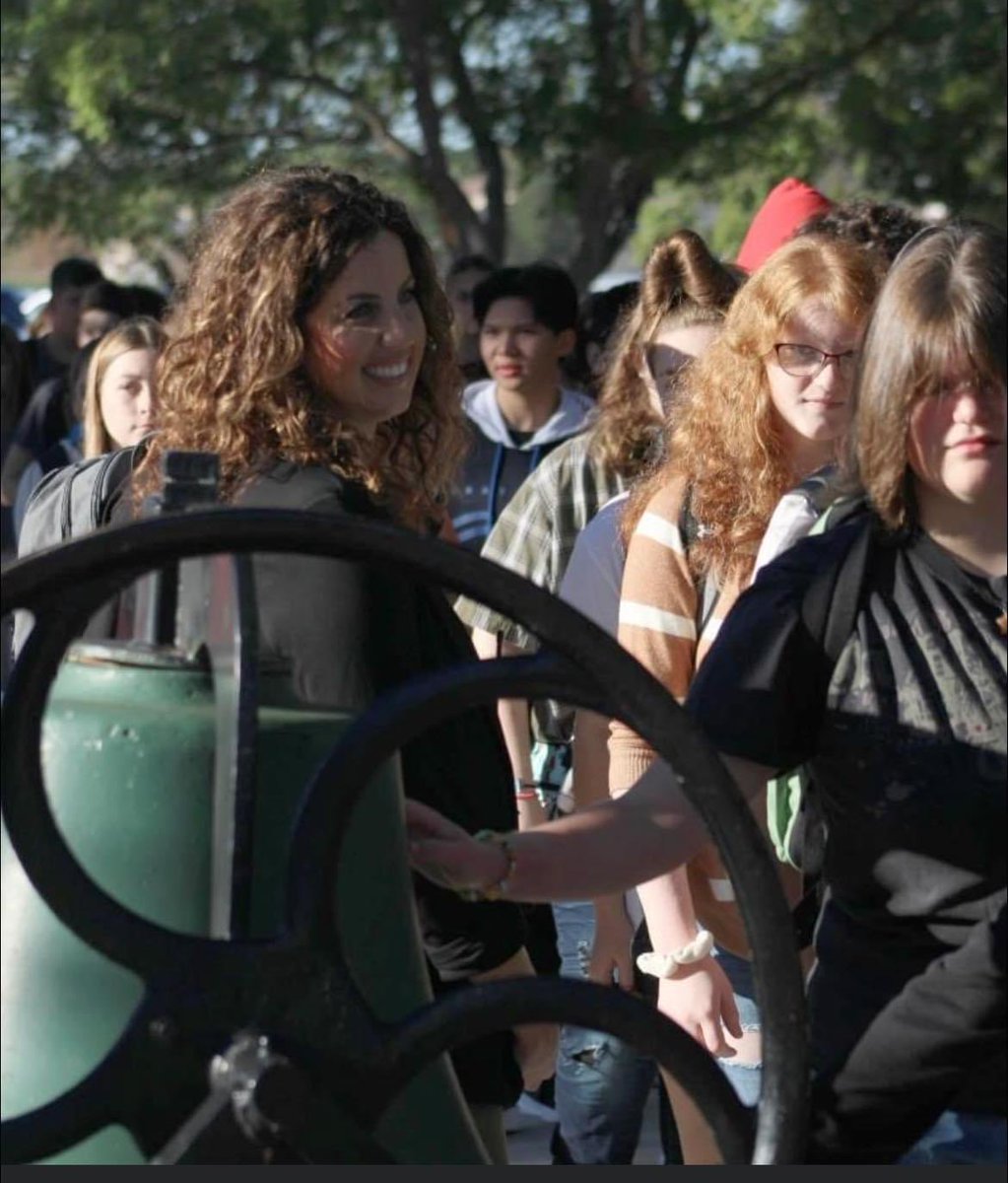 Tim Hamblin is one tough act to follow, but Mrs. Pontious has absolutely been knocking it out of the park as our new principal. DHS made a great hire! #GreenIsMagic