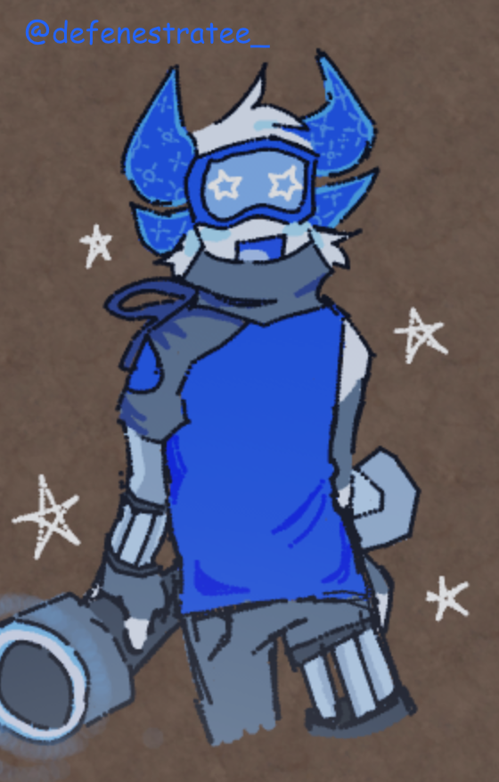 befenestrate's tweet photo. hii heres a lil messy drawing of rocket from #Phighting ! I hope you guys like it!

(made in Spray Paint!) https://t.co/MH6XcGznbX
