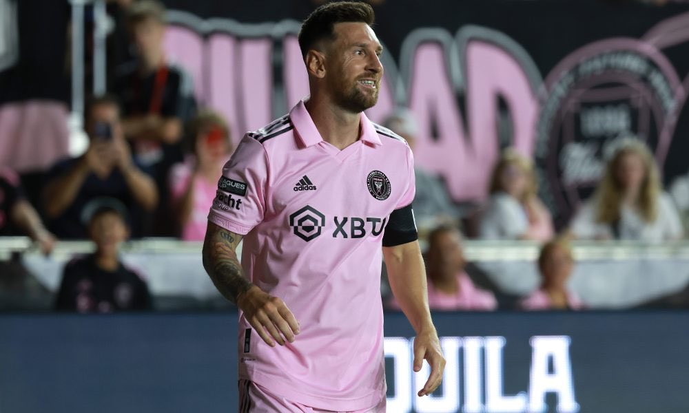 MLSMoves's tweet photo. The last place team in MLS Inter Miami has advanced to the Leagues Cup final and has automatically qualified for the CONCACAF Champions Cup. The Messi effect! 

They will play the winner of Nashville SC vs Monterrey https://t.co/eOYd8BrONy