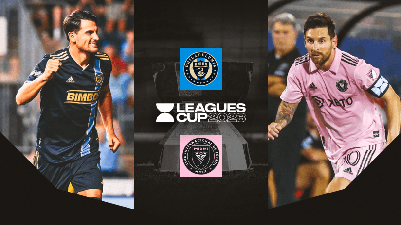 Philadelphia Union vs Inter Miami Live Streaming and TV Listings, Live Scores, Videos - August 15, 2023 - Leagues Cup