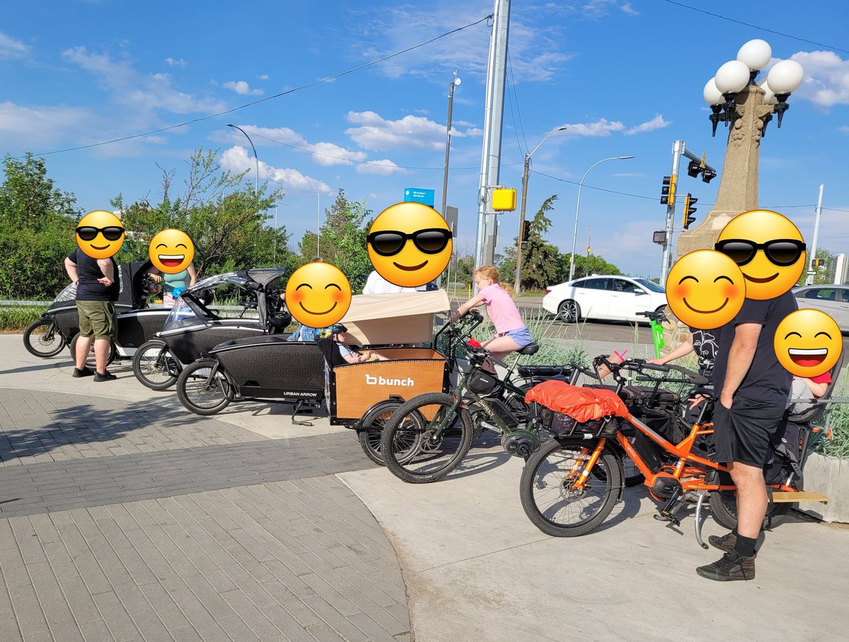BikeThereYeg's tweet photo. 🗣️ Announcing our August meet! 🎉

Rocketship Park in Inglewood
Saturday August 26, 10-12

Garneau Lamp 9-9:40 for coffee before

And @TomBabin will be joining us, to chat cargo bikes! Don’t miss this one!

#yegbike #yegcargobike #yegfamilybike https://t.co/3osMB6rRvr